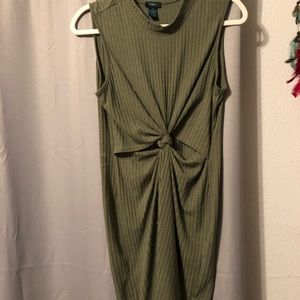 Army green dress
